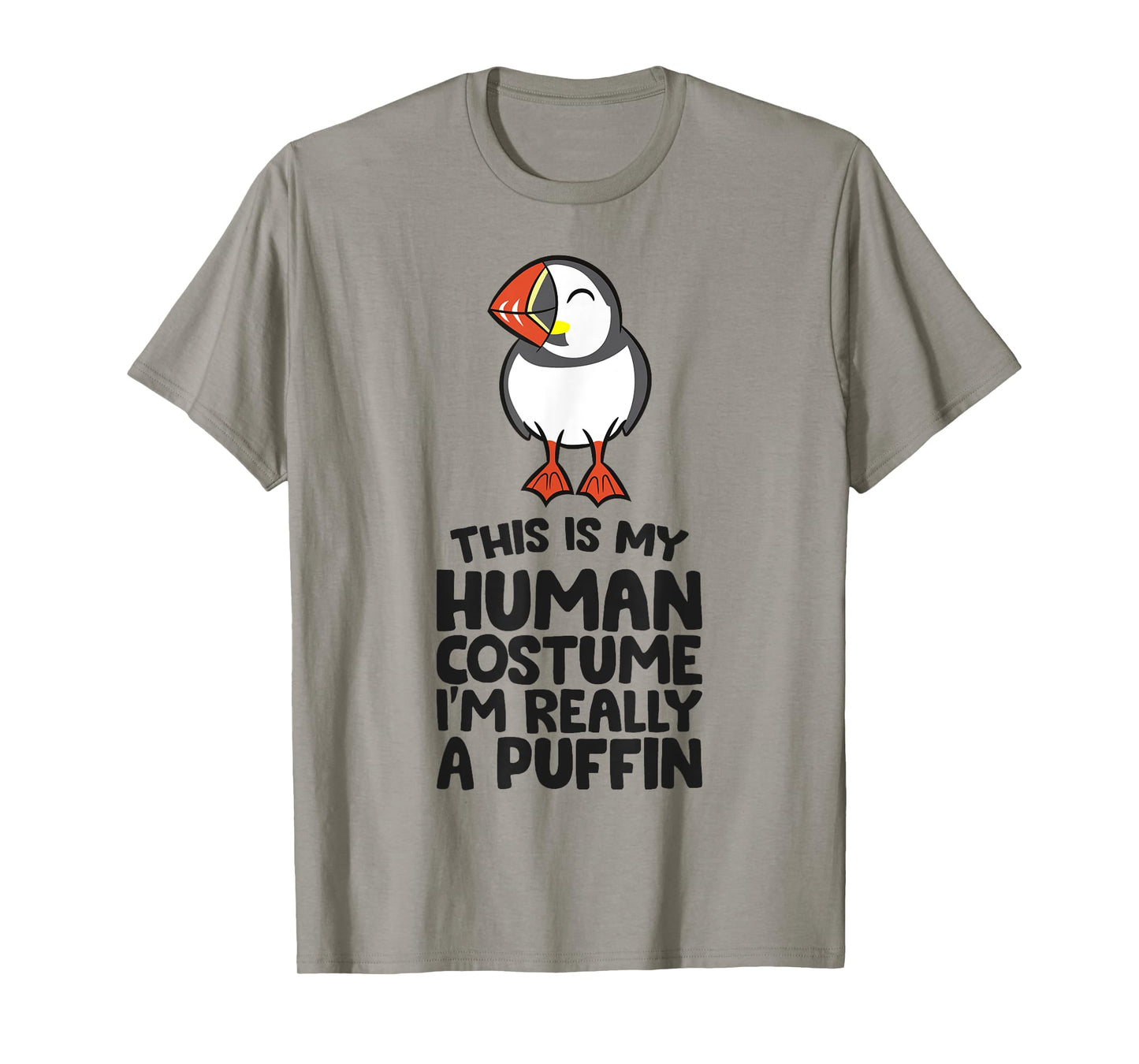 This Is My Human Costume I'm Really A Puffin T-Shirt