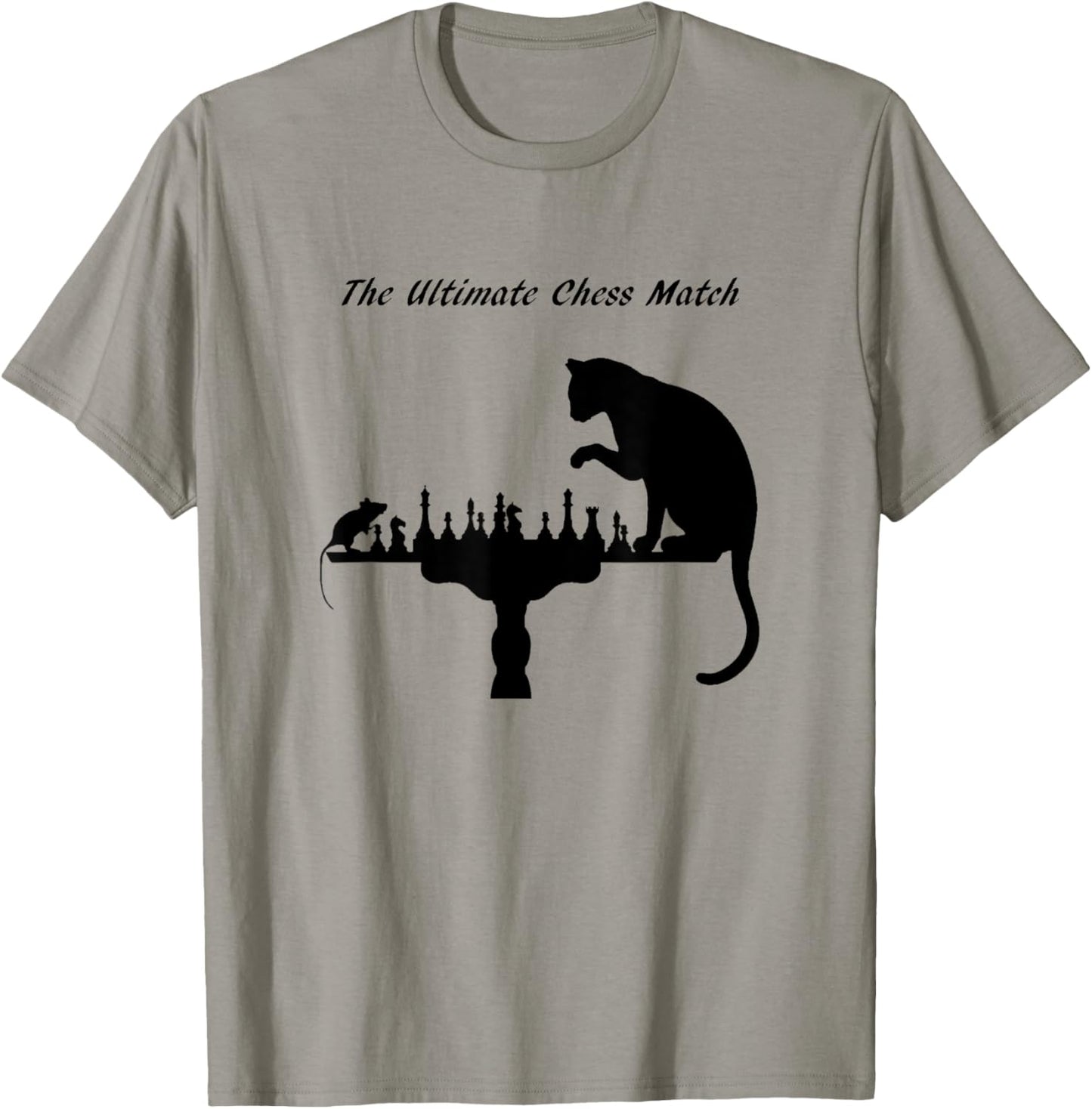 The Ultimate Chess Match Cat and Mouse T-Shirt