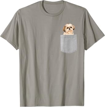 Dog in Your Pocket Shih Tzu T-Shirt