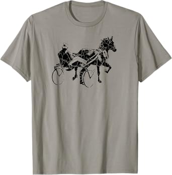 Sports Horse Race Harness Racing T-shirt Gift T-Shirt