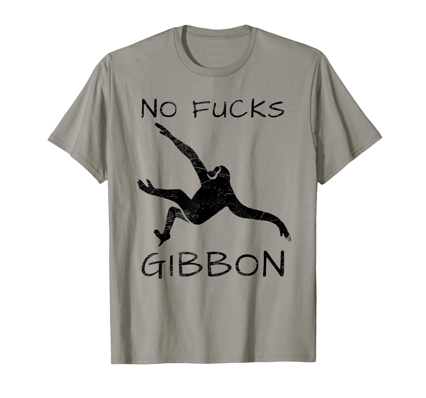 Gibbon Funny Ape Monkey Animal T-Shirt