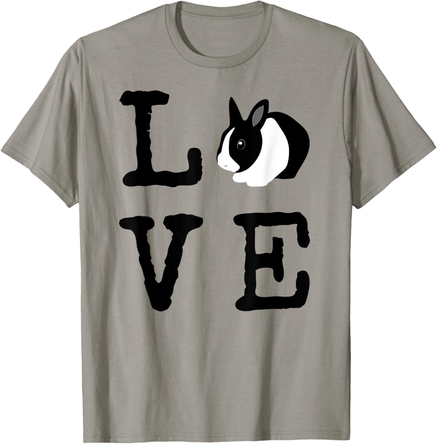 Love Bunny Animal Dutch Rabbit T-shirt T-Shirt
