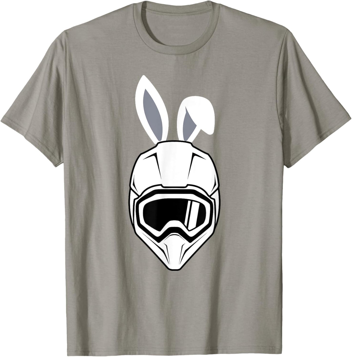 Bunny Ears Bike Helmet Happy Easter T-Shirt