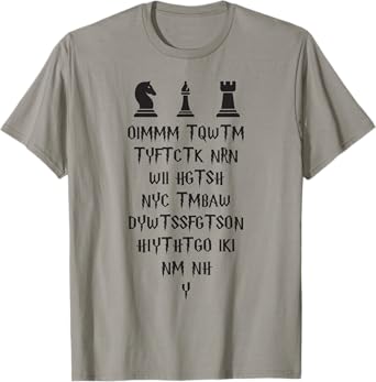 Once I Make My Move Acronym Wizard Chess funny design T-Shirt