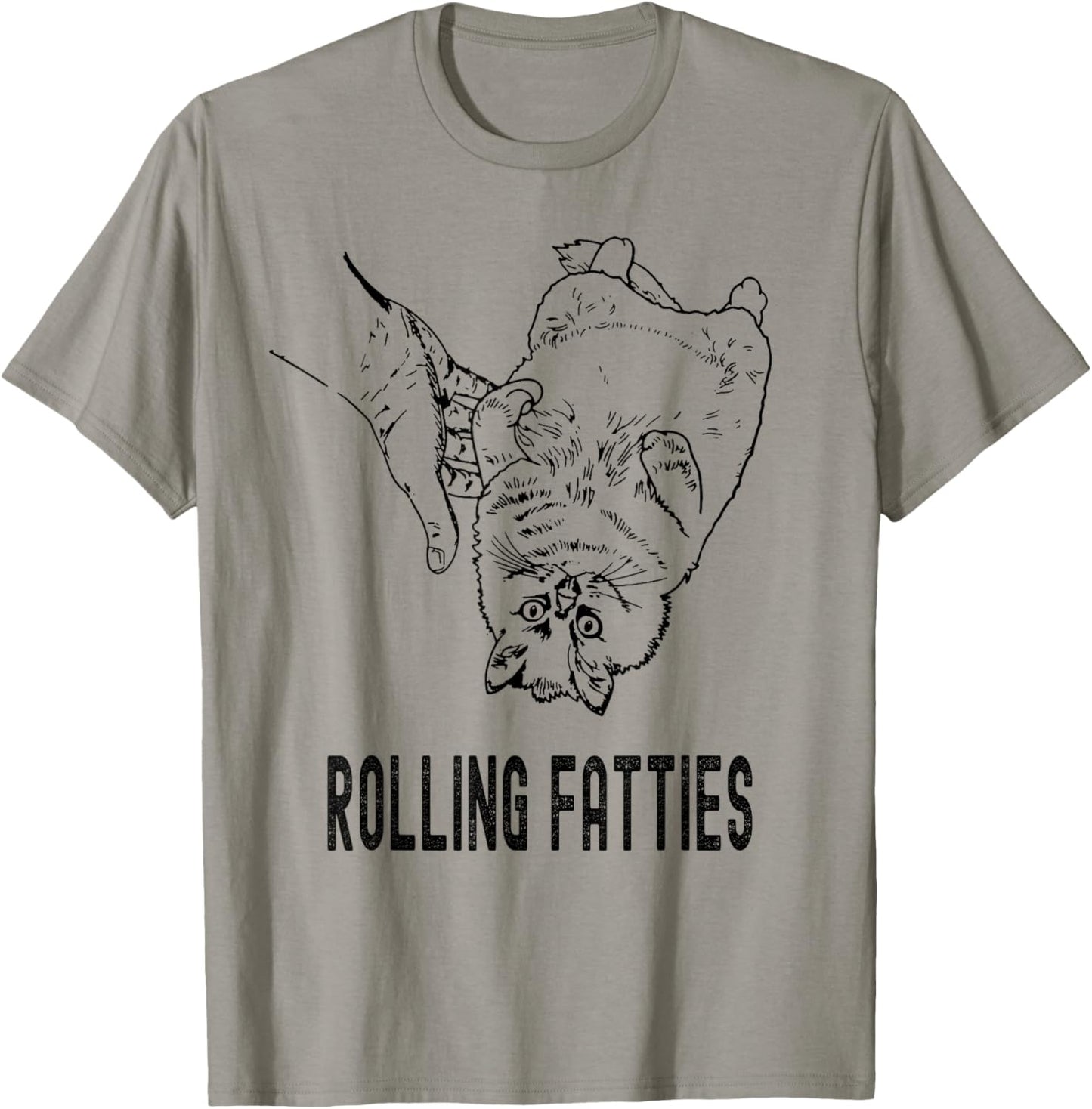 Rolling Fatties Cat T-Shirt