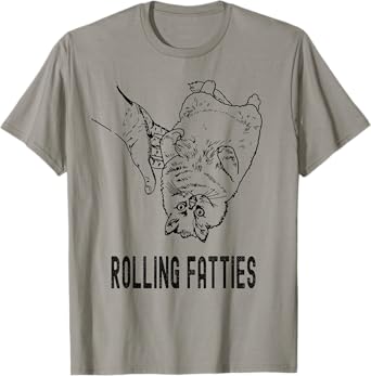 Rolling Fatties Cat T-Shirt