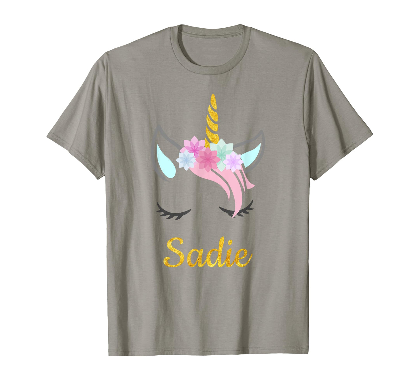 Sadie Unicorn Name Shirt for Sadie
