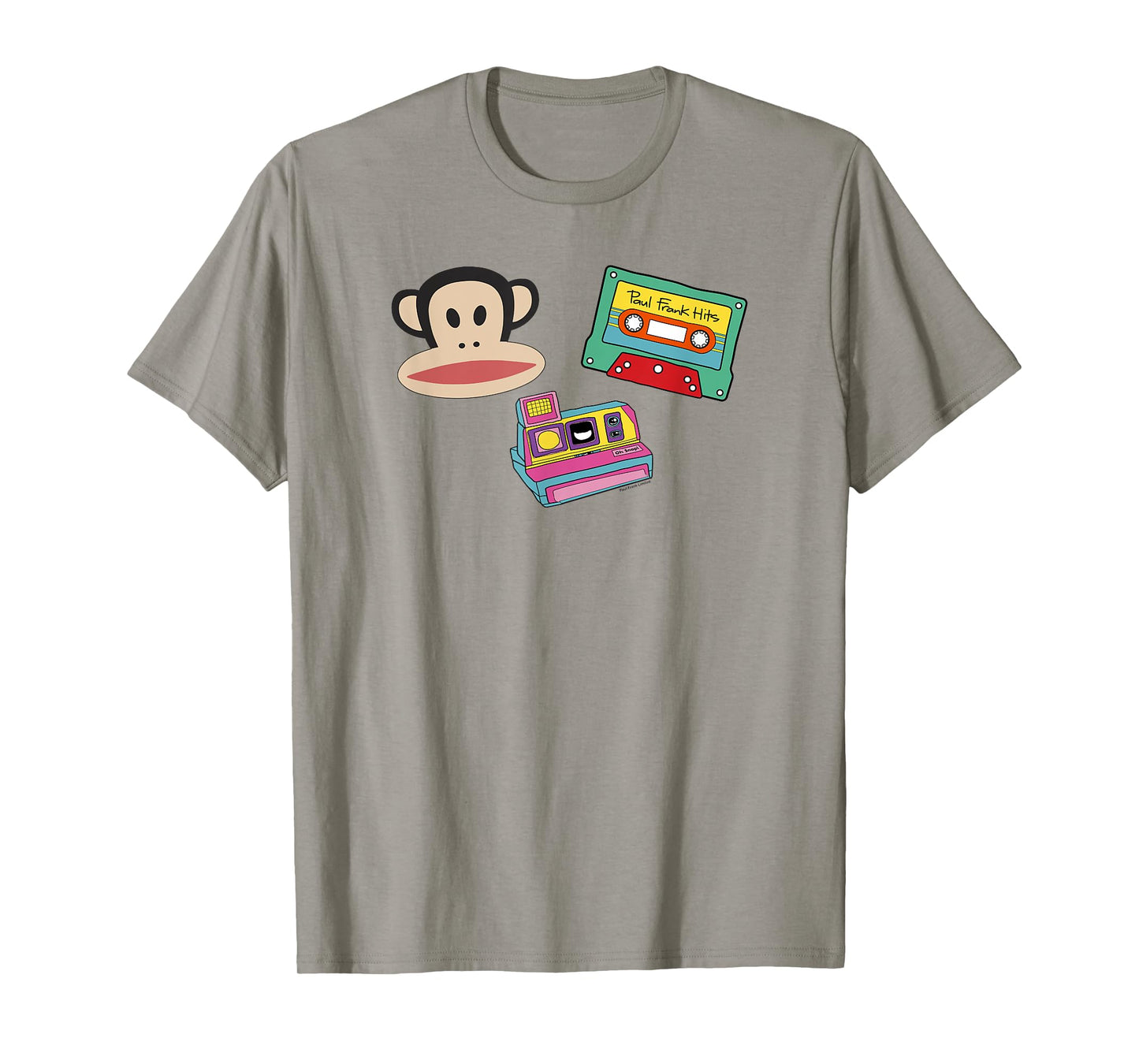Paul Frank Julius Polaroid And Tape Poster T-Shirt