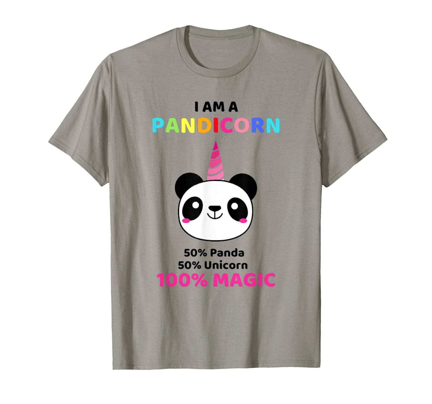 Cute I Am A Pandicorn Shirt Pandacorn for Panda Lovers T-Shirt