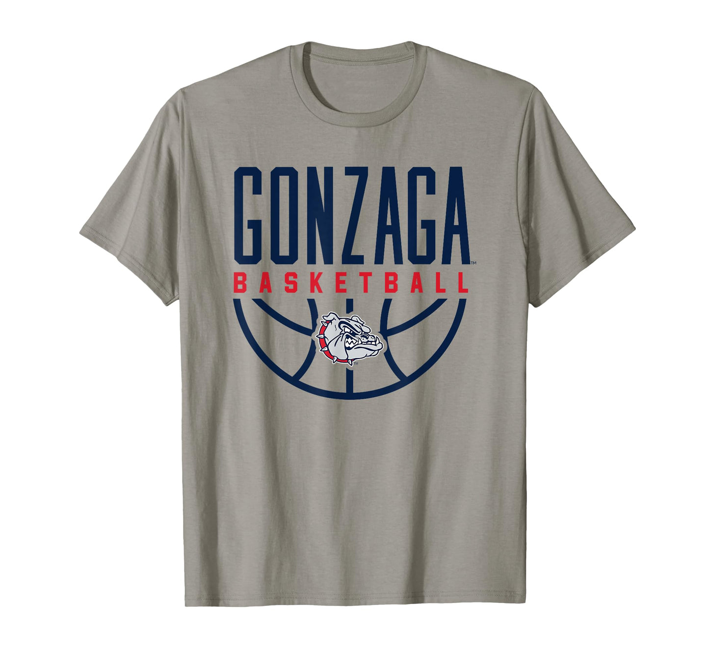 Gonzaga University Bulldogs Basketball Arch T-Shirt