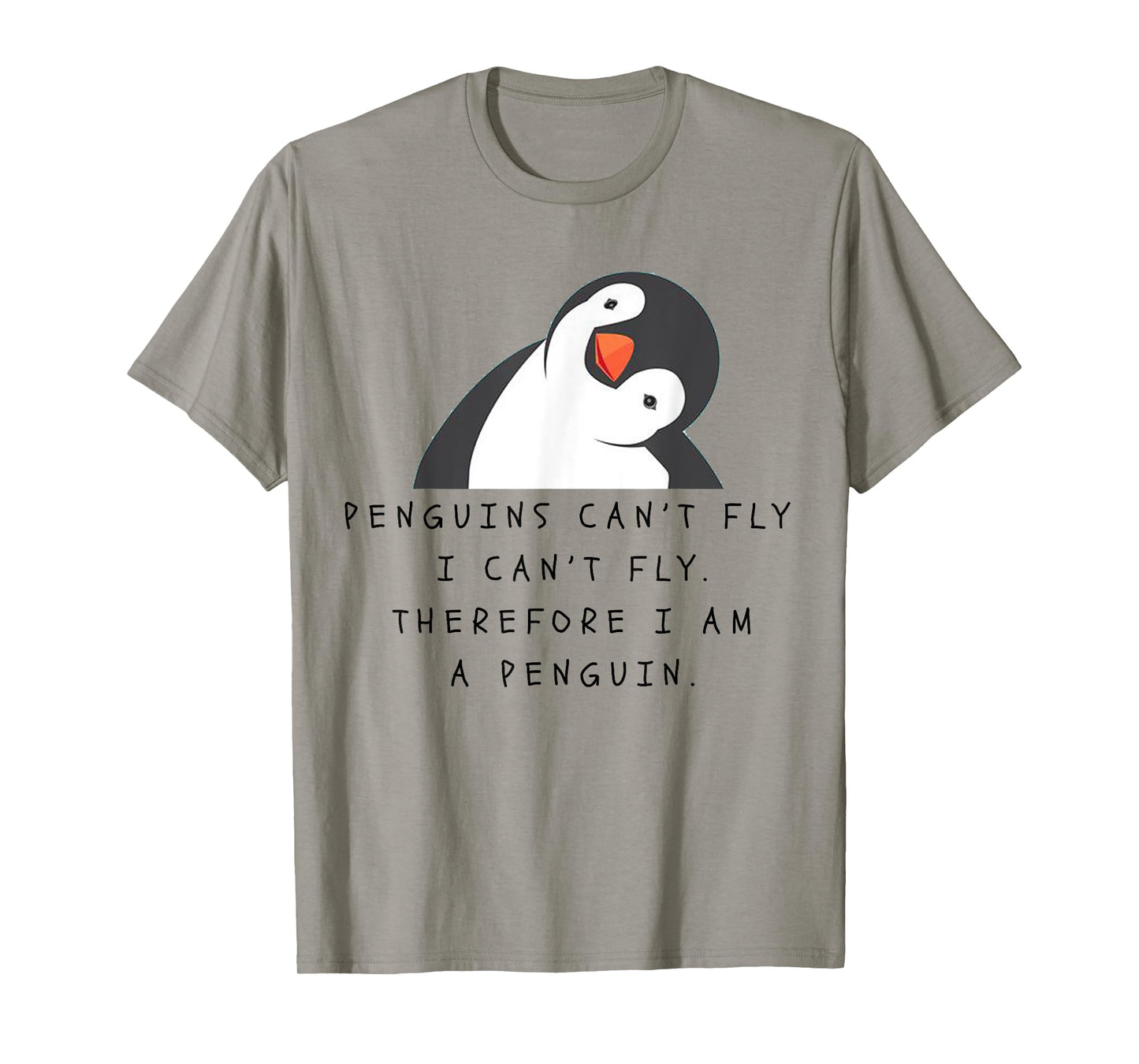 Funny Penguins T-shirt Woman Man Children Gift T-Shirt