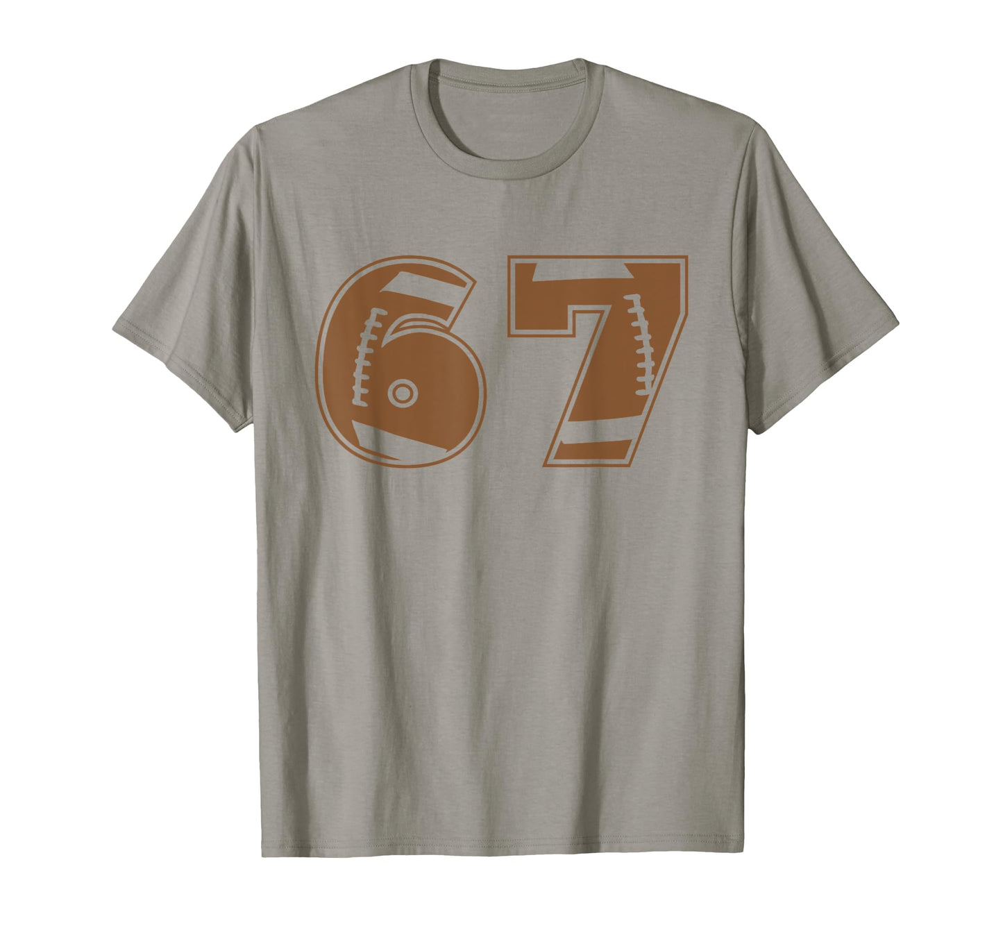 Football 67 Jersey Number T-Shirt