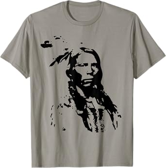 Lakota Sioux Native American Indian Pride Warrior History T-Shirt