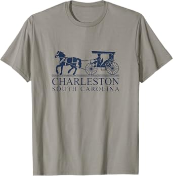 Charleston SC Horse Carriage Souvenirs T-Shirt