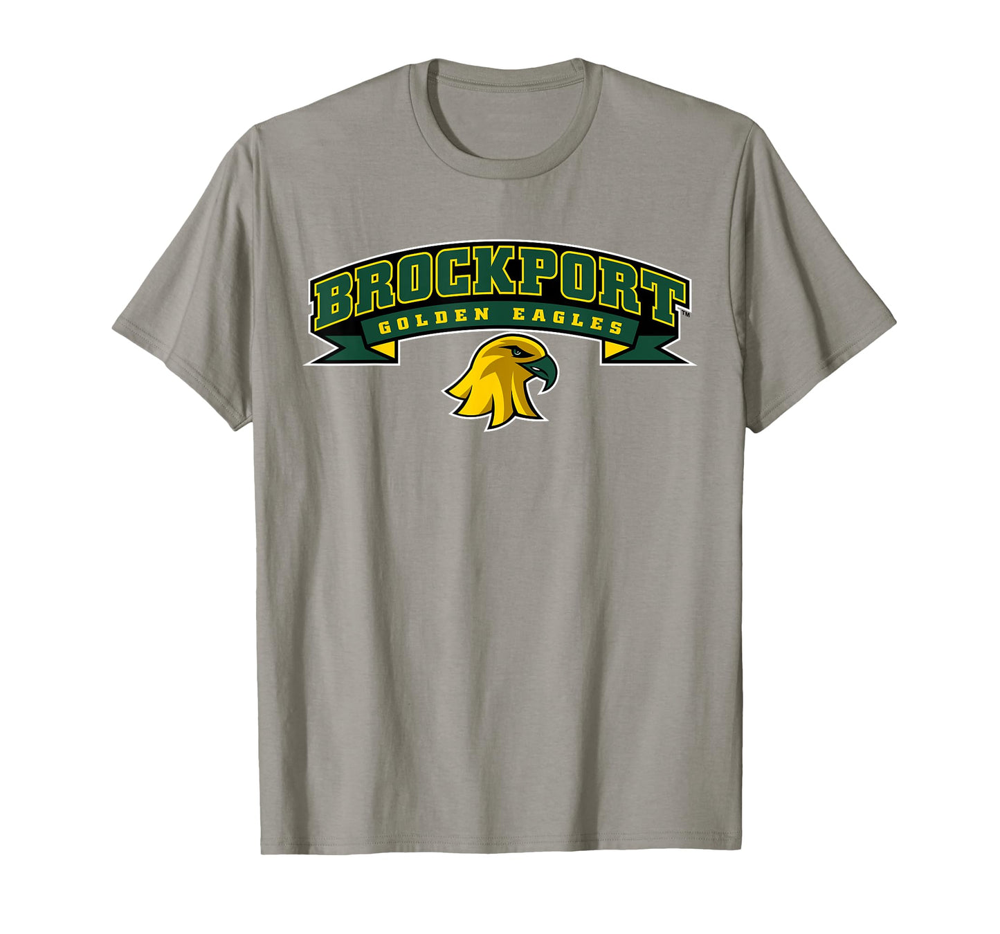 SUNY Brockport Golden Eagles Banner Logo T-Shirt