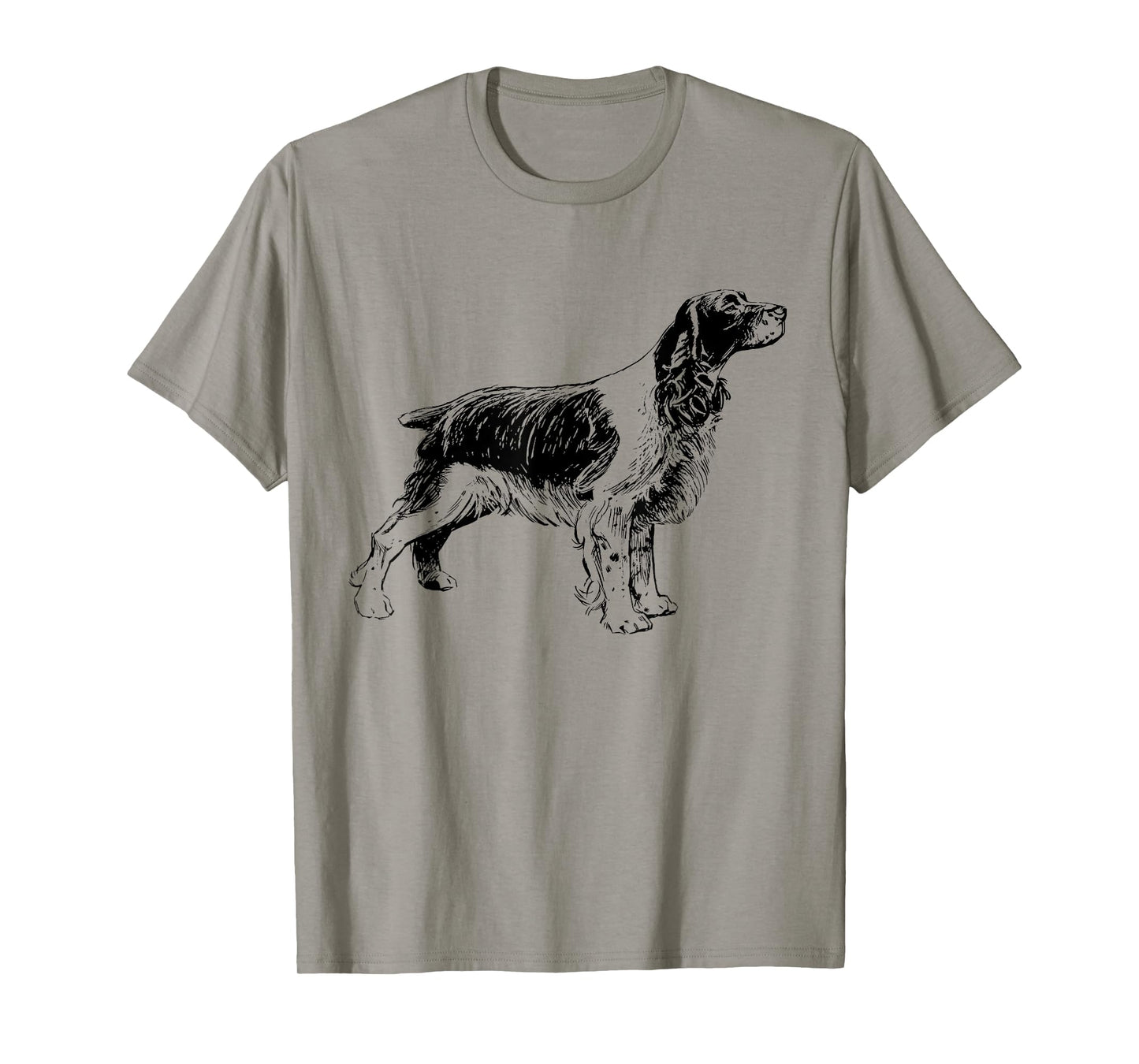 English Springer Spaniel T-Shirt English Spaniel Dog Tee T-Shirt