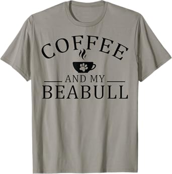 Beabull Dog And Coffee Men Women T-Shirt