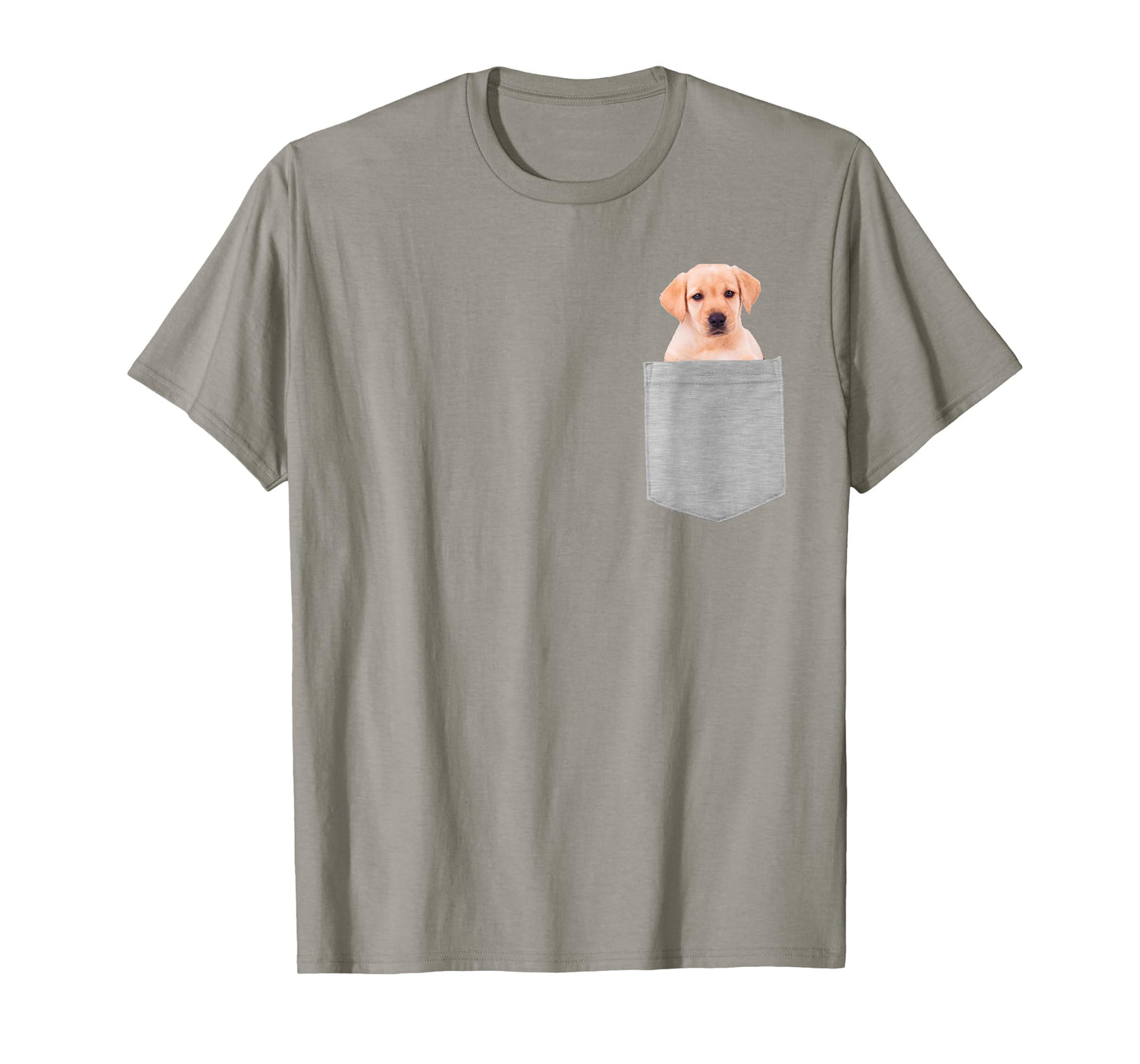 Dog in Your Pocket Yellow Lab, Labrador T-Shirt