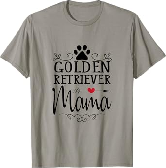 Golden Retriever Mama - Golden Retriever Lover Shirt Gift T-Shirt