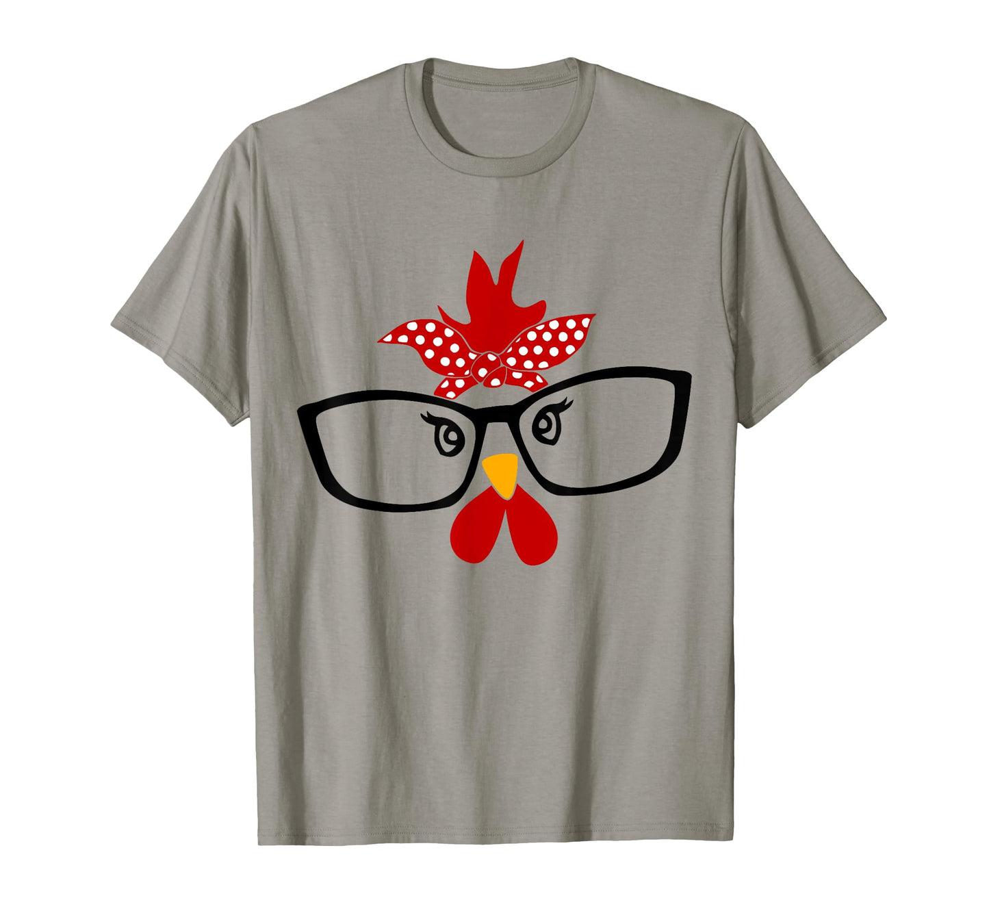 Funny Chicken Face Halloween Costume T-Shirt