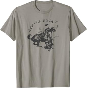 Bucking Bronco Western Cowboy T-Shirt