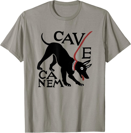 Cave Canem Roman Mosaic T-Shirt