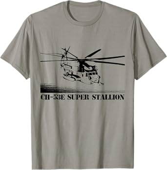 CH53E Super Stallion helicopter crew T-Shirt