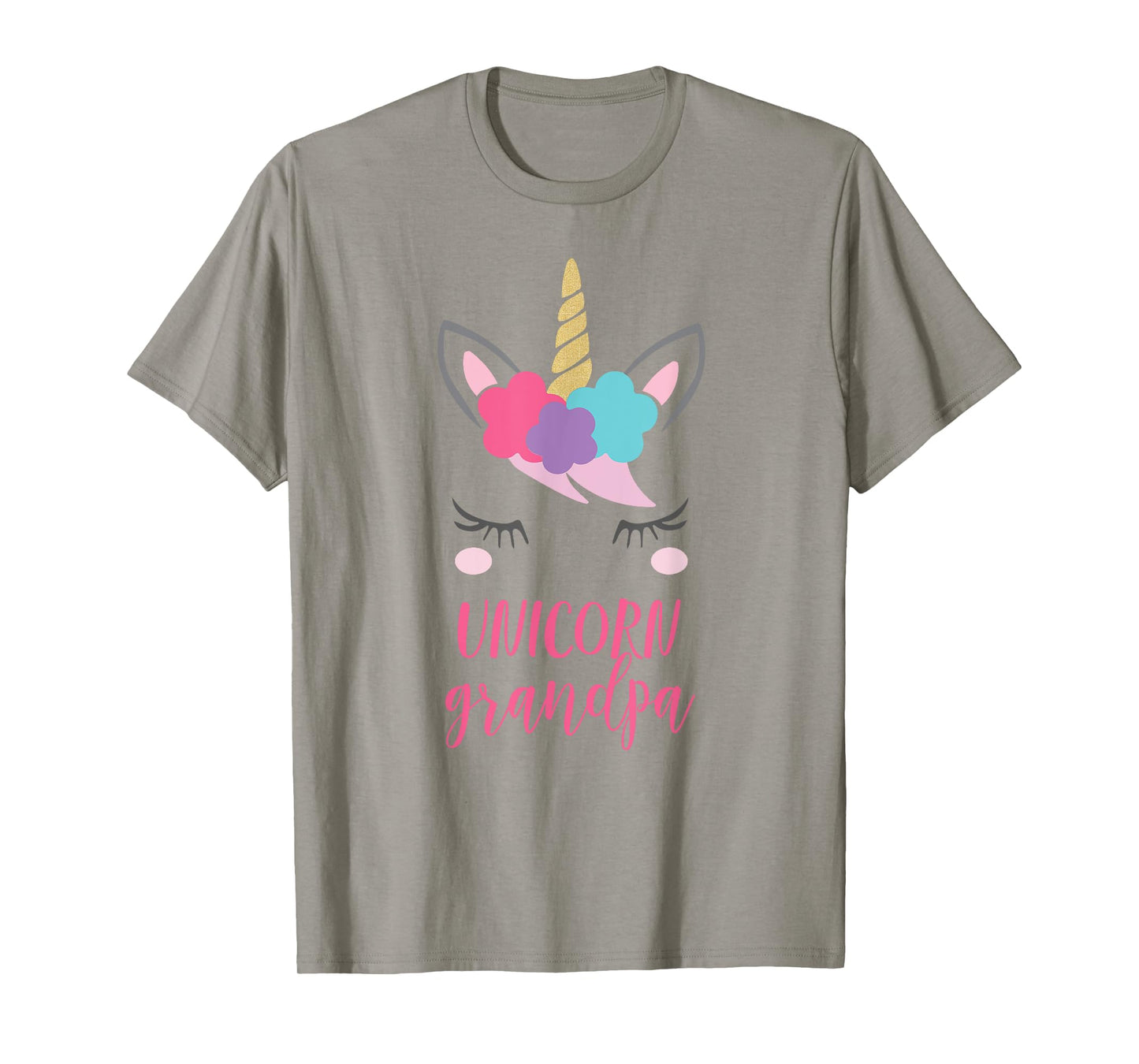 Unicorn Grandpa Gift, Unicorn Grandfather Shirt T-Shirt
