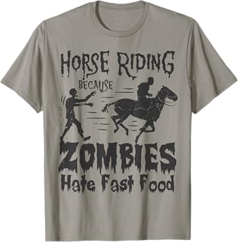 Horse Riding Funny Halloween Equestrian T-Shirt