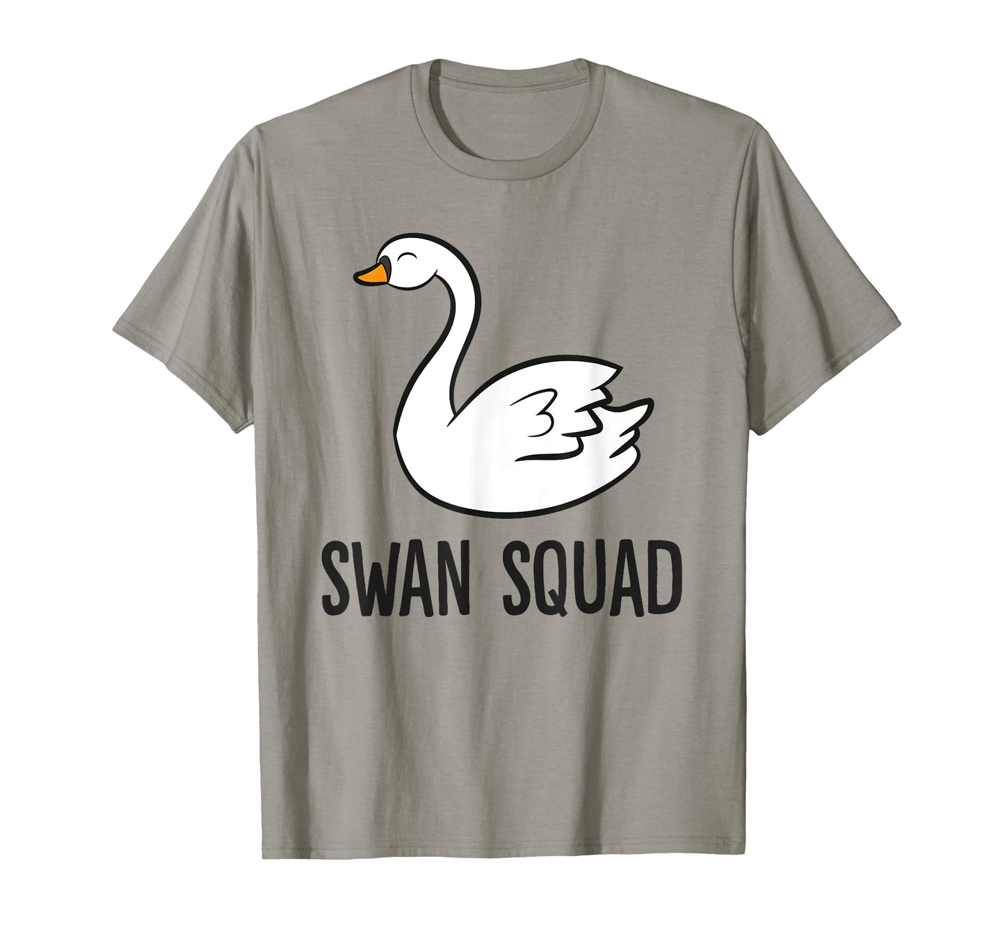 Swan Squad Cute Swan Bird Team Swans T-Shirt