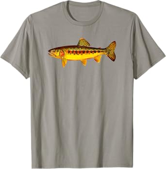 Retro Golden Trout T-Shirt - California Fly Fishing Fish T-Shirt