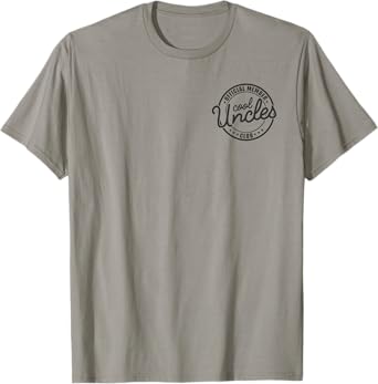 Official Member Cool Uncles Club Funny Uncle Father's Day T-Shirt