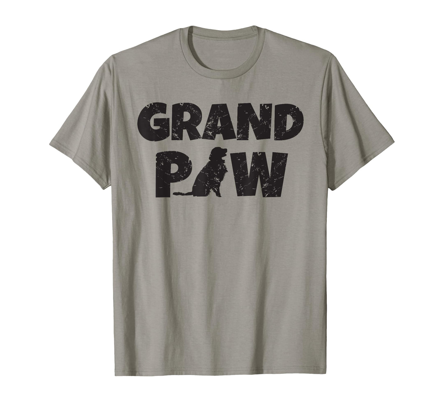 Golden Retriever Grandpa Grand Paw Shirt Dog Lover Grandpaw Men Women Kids T-Shirt