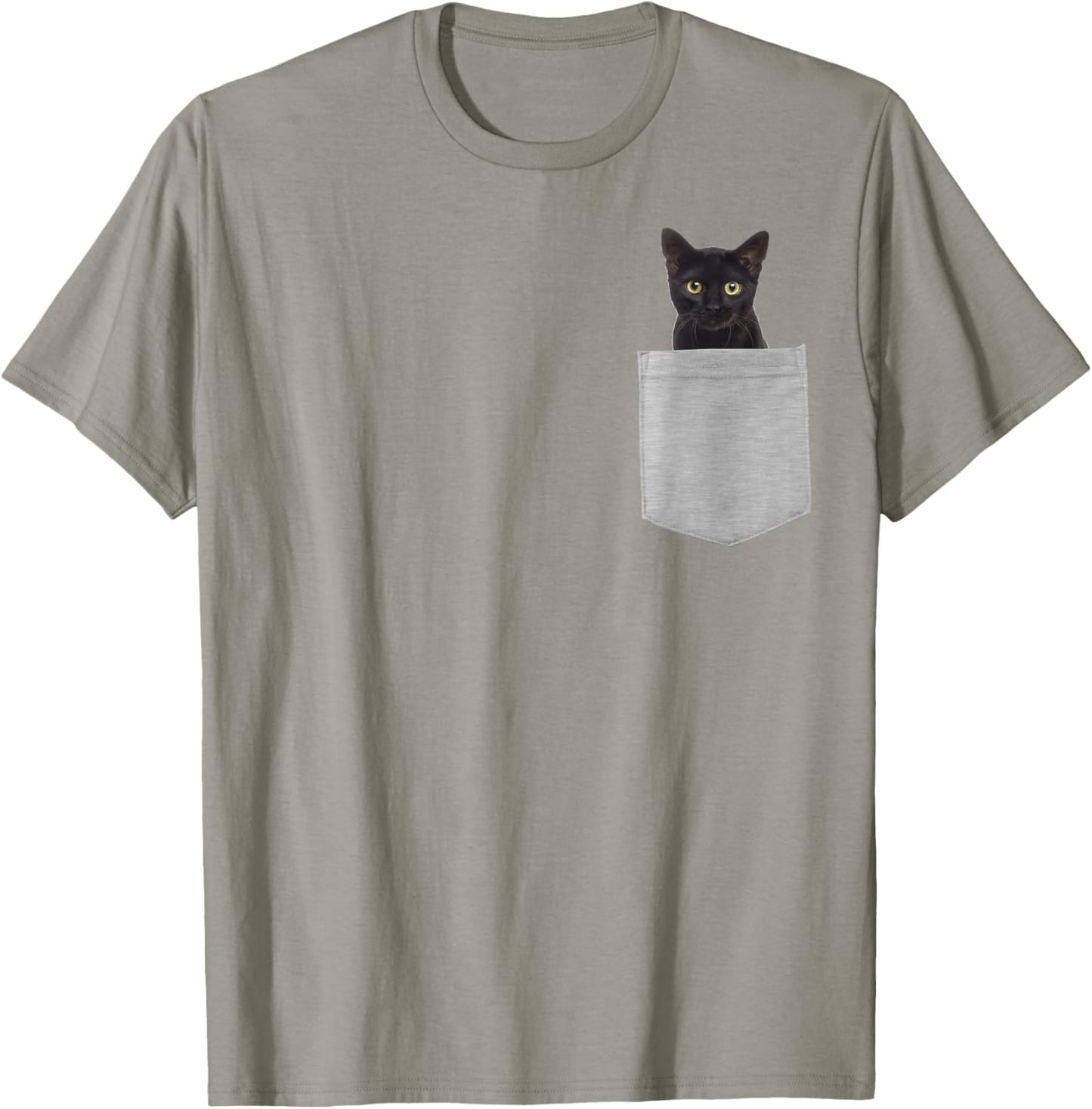 Animal in Your Pocket Black Cat T-Shirt