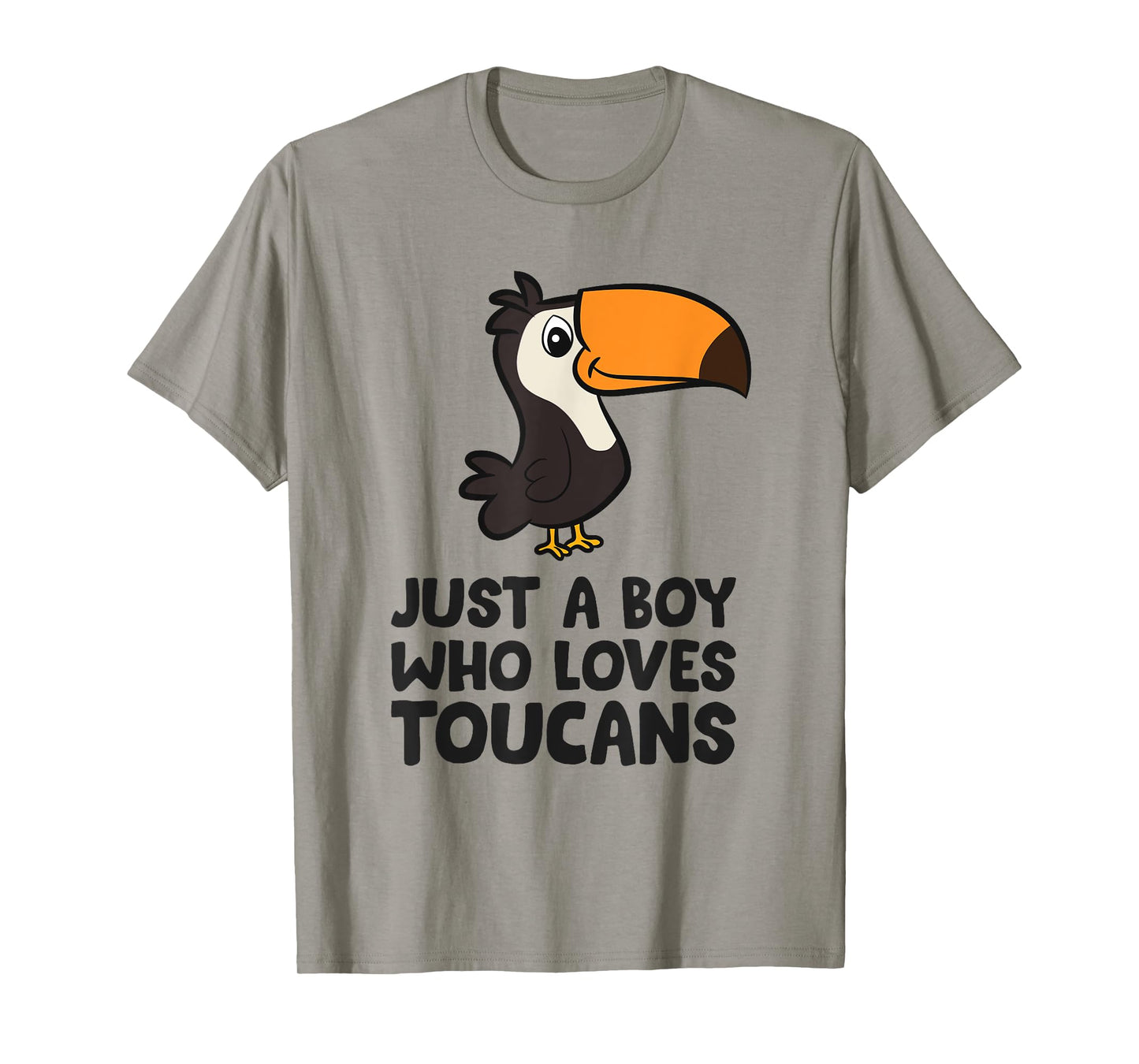 Just a Boy Who Loves Toucans Cute Toucan Bird T-Shirt