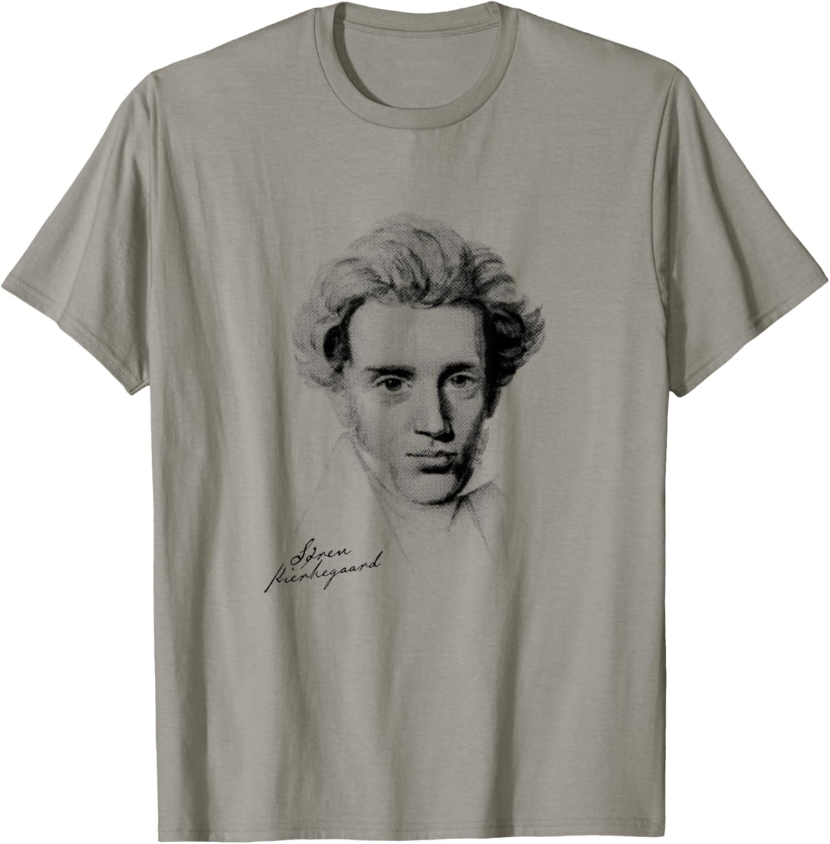 Existentialist Philosopher Søren Kierkegaard Philosophy T-Shirt