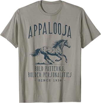 APPALOOSA BREED VINTAGE HORSE DESIGN T-Shirt
