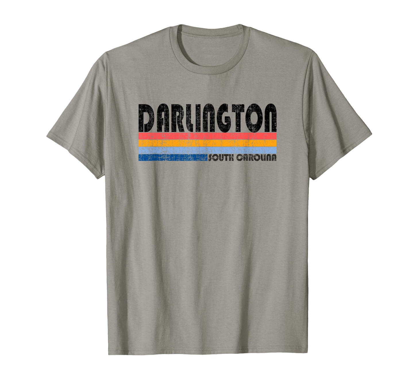 Darlington, SC Hometown Pride Retro 70s 80s Style T-Shirt