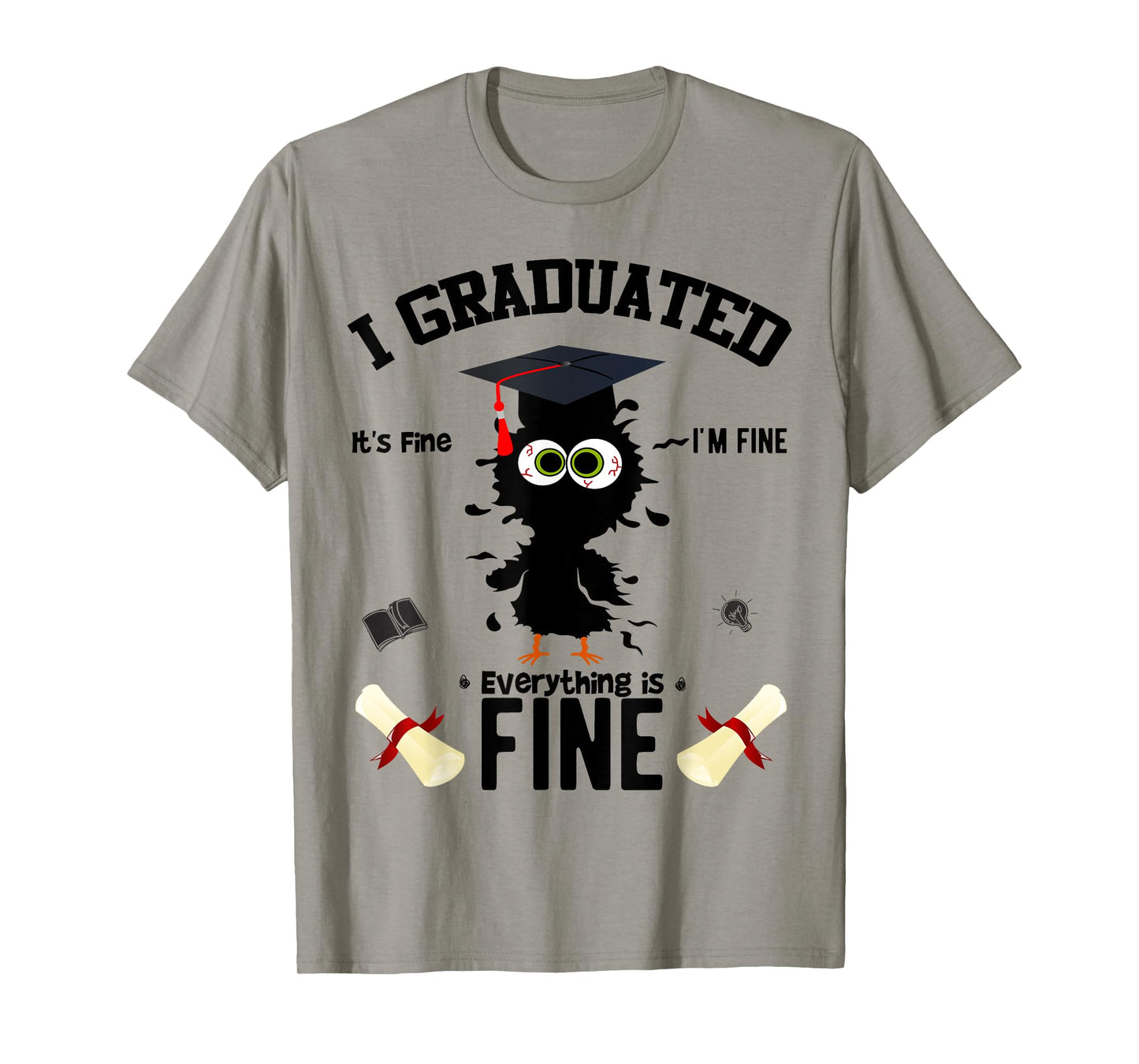 I Graduated Funny Chicken Graduation Graduate Class 2023 T-Shirt