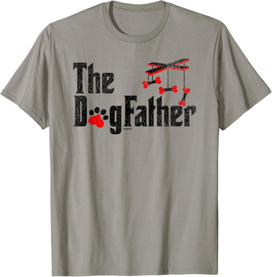 The DogFather, Funny Dog Dad Fathers Day and Christmas T-Shirt