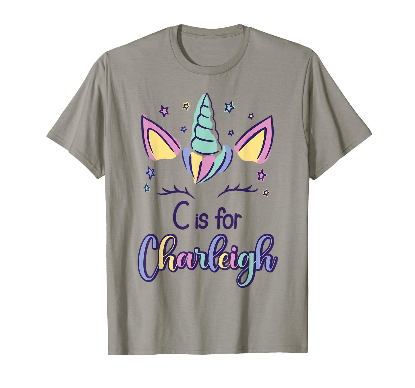 First Name Charleigh Personalized C Is For Charleigh T-Shirt