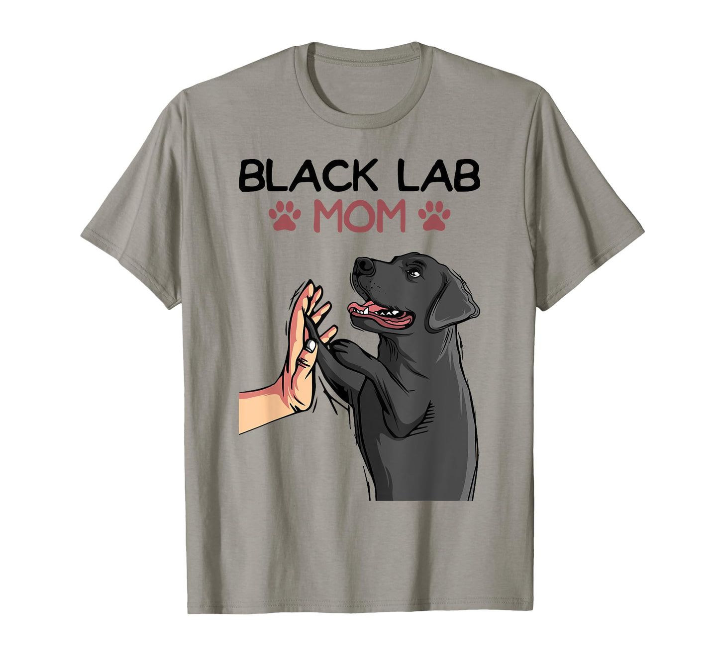 Black Lab Mom Labrador Retriever Women T-Shirt