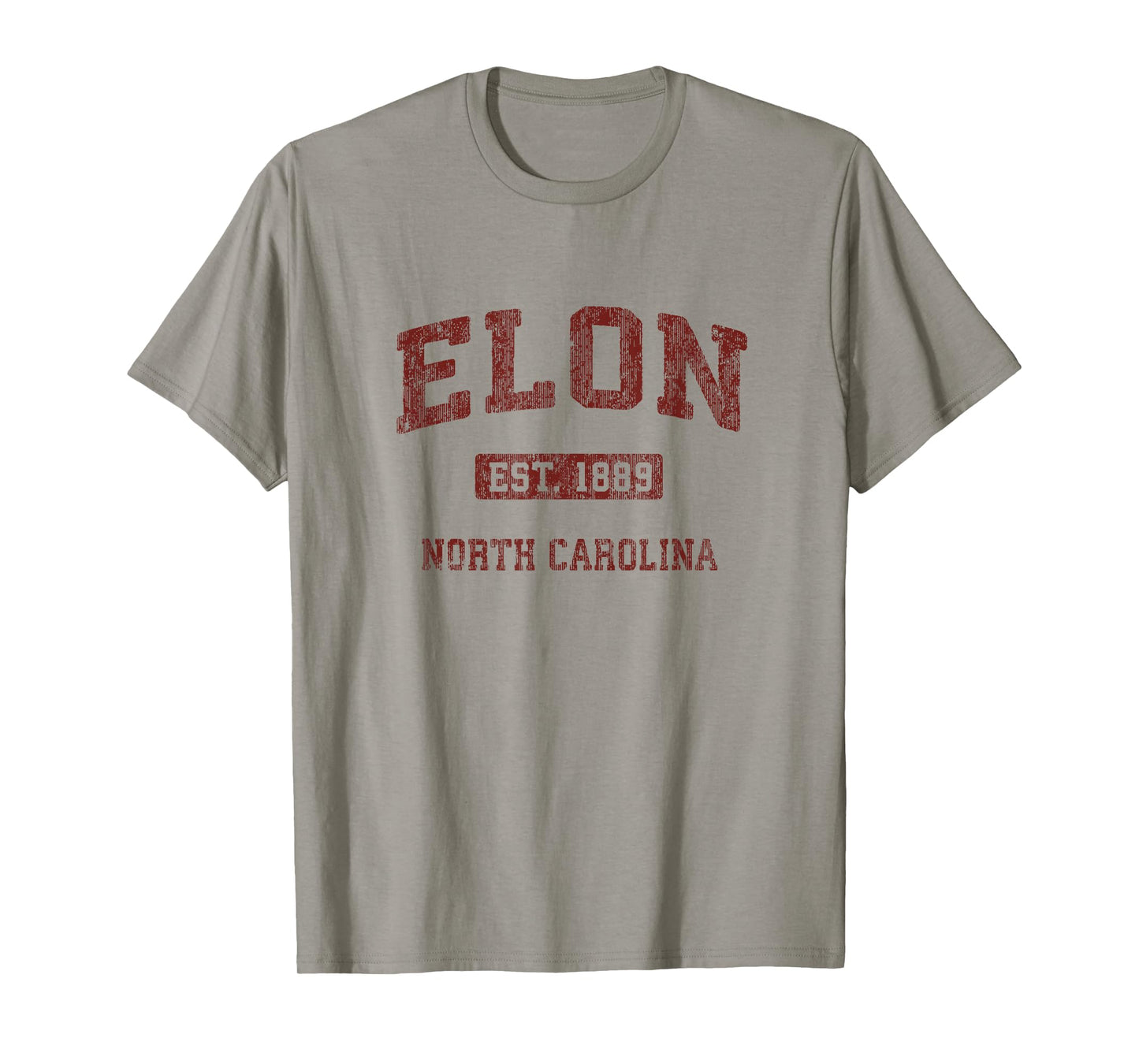 Elon North Carolina NC Vintage Athletic Sports Design T-Shirt