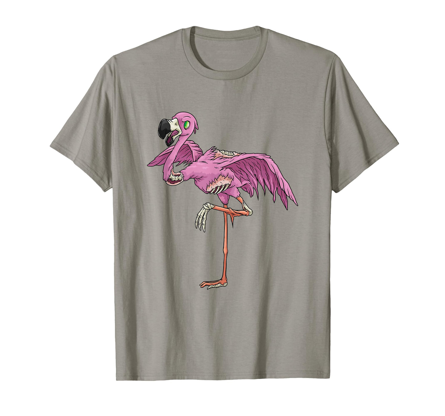Funny Flamingo funny Zombie Apocalypse Halloween Flamingo T-Shirt