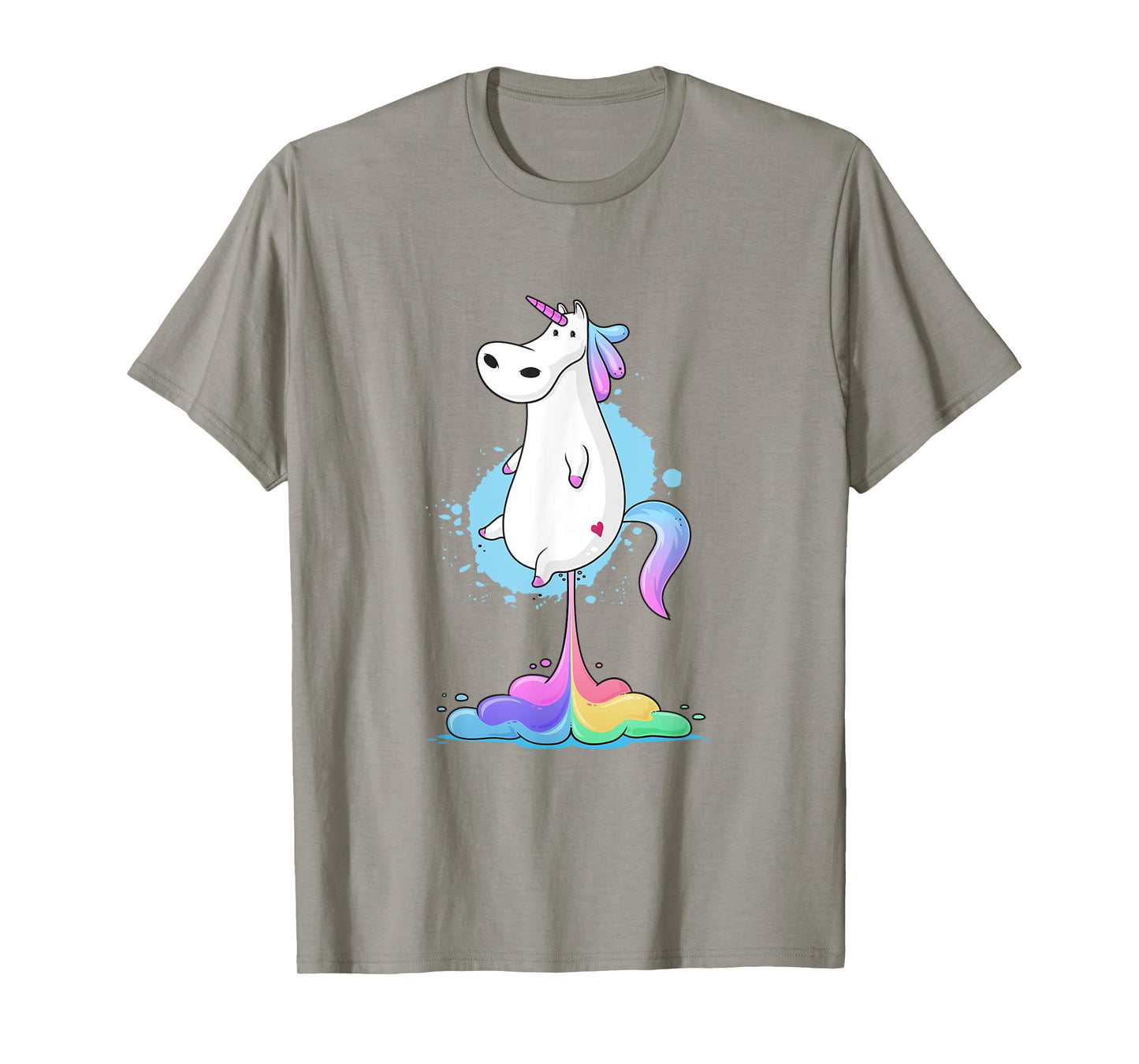 Funny Unicorn Fart Party - Farting Rainbow Squad T-Shirt