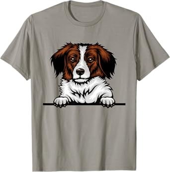 Kooikerhondje Dog Breed Popping Up Fun Kooikerhondje Owner Men Women Kids T-Shirt