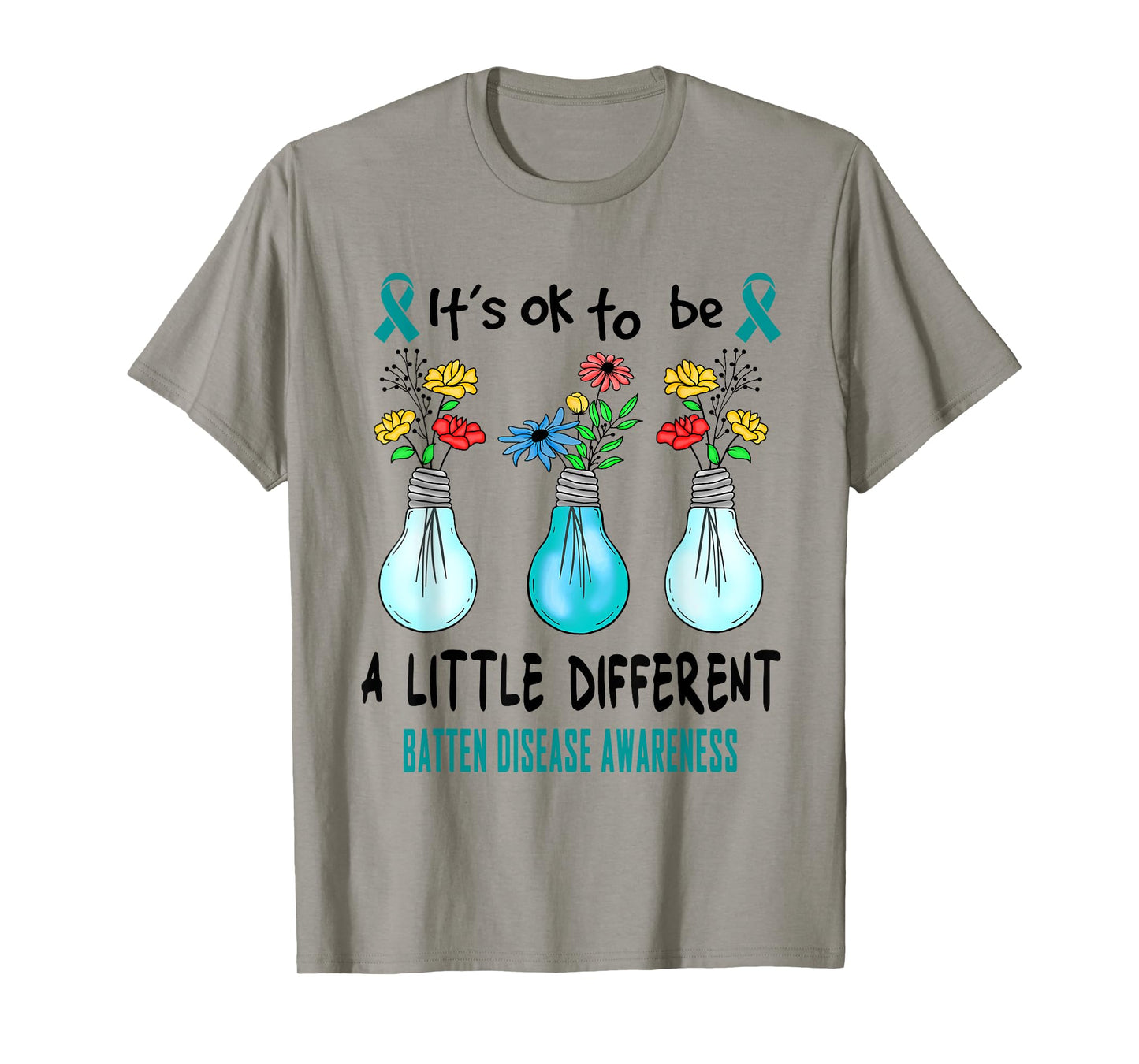 It's Ok To Be A Little Different Batten Disease Awareness T-Shirt