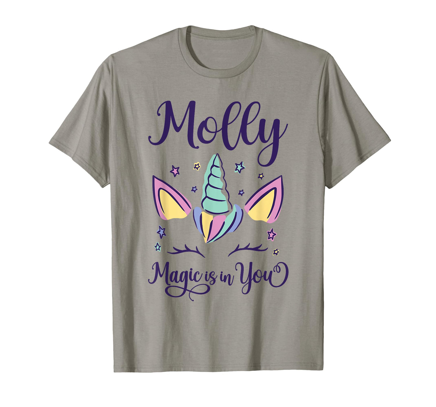 First Name Molly Personalized I Love Molly T-Shirt