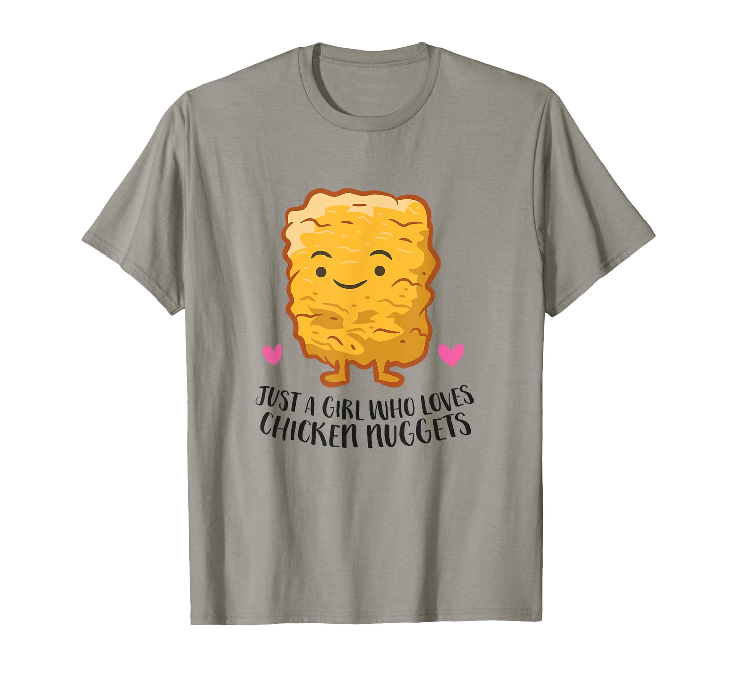 Just A Girl Who Loves Chicken Nuggets T-Shirt