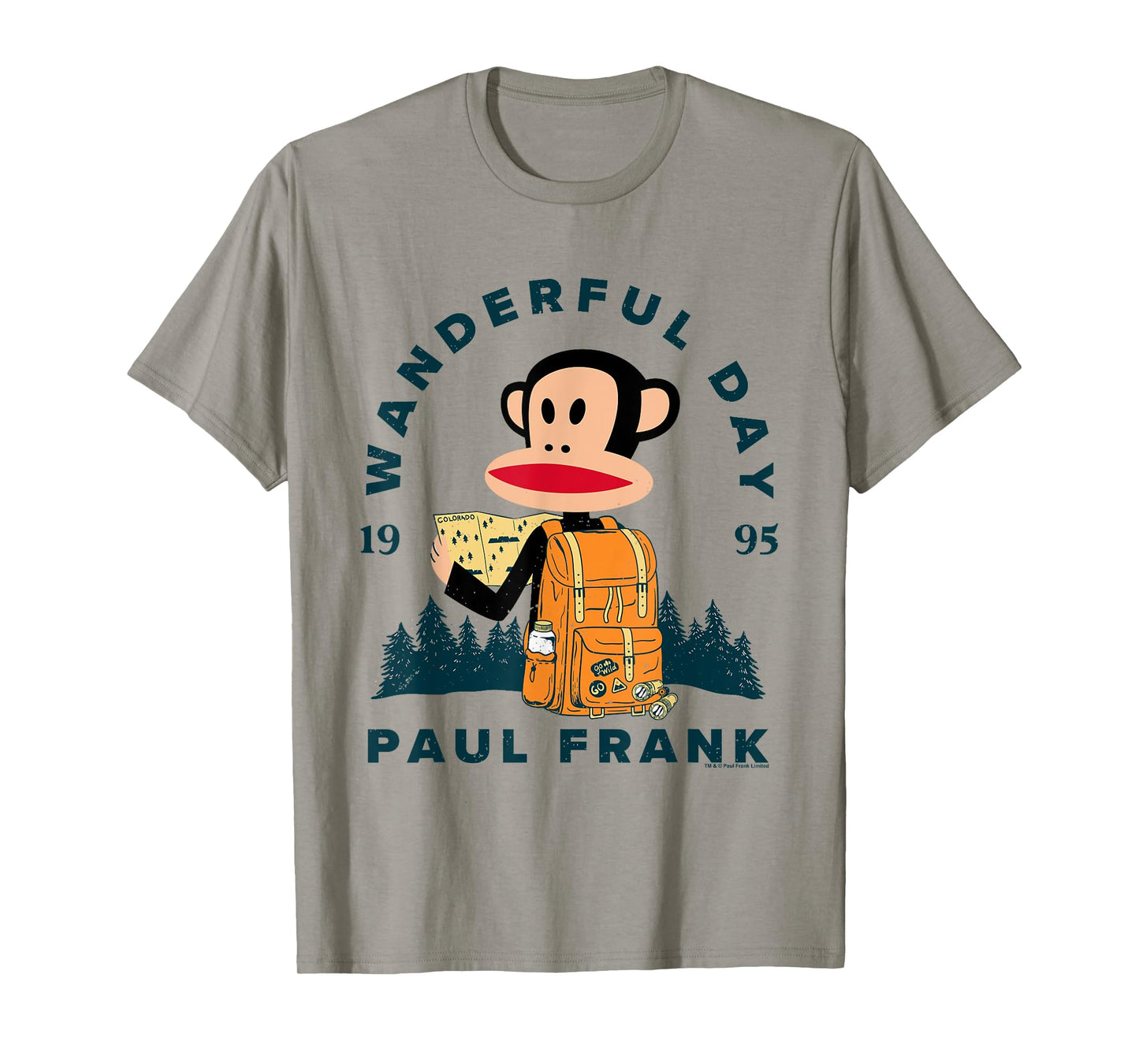 Paul Frank Julius Adventure Wanderful Day T-Shirt